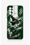Omix X700 Compatible Green Crocodile-Themed Patterned Silicone Case. - 2
