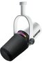 ميكروفون MV7+ للبودكاست، صوت محسن، لوحة تحكم تعمل باللمس بتقنية LED، مخرجات USB-C وXLR، وضع التحكم التلقائي في مستوى الصوت، رقمي