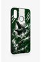 Huawei P20 Lite Compatible Green Crocodile-Themed Patterned Silicone Case. - 3