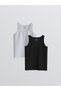 Esvab • Modern & Distinctive Zero Roba Collar Boys' Undershirt 2-Pack