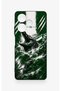 Infinix Hot 30 Compatible Green Crocodile-Themed Patterned Silicone Case. - 2