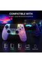 وحدة تحكم لجهاز PS4، مزودة بإضاءة RGB، وبطارية بسعة 1000 مللي أمبير، وتقنية الاهتزاز المزدوج، ونظام تحكم بالحركة بستة محاور، ومقبس 3.5 ملم. - 6