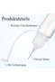 Needle Bottle 10ml Needle Tip Glue Bottle for DIY 10pcs (White) - 3