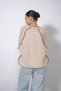 Oversized Knitted Cardigan with Contrast Stitching and Button Details - 5