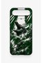 Green Crocodile-Themed Patterned Silicone Case Compatible with Tecno Spark Slim. - 2