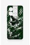 Redmi Note 13 Pro 5g Compatible Green Crocodile-Patterned Silicone Case. - 2
