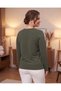 Basic Wide Fit 100% Cotton Long Sleeve T-Shirt - 5