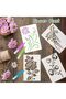 15PCS Flower Stencils, Wildflower Leaf Painting Stencils - 3