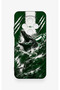 Tecno Spark 30C Compatible Green Crocodile-Themed Patterned Silicone Case - 2
