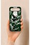 Green Crocodile-Themed Patterned Silicone Case Compatible with Tecno Spark Slim.