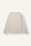 Boxy Fit Crew Neck Long Sleeve T-Shirt J2532Ax26Wn - 2