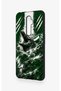 Oppo Reno 2Z Compatible Green Crocodile-Print Silicone Case - 4