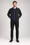 Men's Black Shirt Collar with Zip Detail and Front Pocket - 2