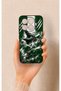 Green Crocodile-Themed Patterned Silicone Case Compatible with Mi 15t Pro.
