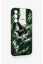 Samsung A15 Compatible Green Crocodile-Themed Patterned Silicone Case. - 3