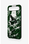 Green Crocodile-Themed Patterned Silicone Case Compatible with Tecno Spark Slim. - 4