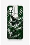 Redmi 10 2022 Compatible Green Crocodile-Themed Patterned Silicone Case. - 2