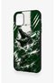 iPhone 11 Compatible Green Crocodile-Themed Patterned Silicone Case. - 4