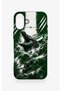 Green Crocodile-Themed Patterned Silicone Case Compatible with iPhone 16 Plus. - 2