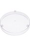 Clear 2-Tier Lazy Susan Turntable Organiser, 30.5 cm - 5
