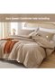 - Alaskan King Size Taupe Comforter - 3