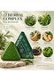 Seven Green Herbal Hair Shampoo Bar | Botanical Solid Cleanser for Scalp & Hair | Rich Lather Daily Hair Wash Bar - 2