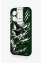Honor 600 Compatible Green Crocodile-Themed Patterned Silicone Case - 4