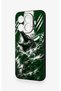 Green Crocodile-Themed Patterned Silicone Case Compatible with Mi 15t Pro. - 4