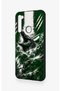 Redmi Note 8 Compatible Green Crocodile-Themed Patterned Silicone Case. - 4
