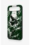 Tecno Spark 50 5g Compatible Green Crocodile-Themed Patterned Silicone Case. - 4