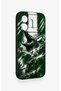 Honor 600 Compatible Green Crocodile-Themed Patterned Silicone Case - 3