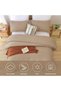 - Alaskan King Size Taupe Comforter - 5