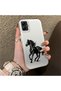 Samsung Galaxy A05 Compatible Silicone Hard-Edge Back Case with Patterned "Lovers" Phone Case - 3