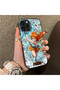 iPhone 14 Pro Max Compatible Silicone Edge-Reinforced Back Case with "Nami" Pattern—Couple's Phone Case - 3