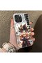 iPhone 16 Pro Compatible Silicone Hard-Edge Back Case with Dragon Ball Design—Couple's Phone Case - 3