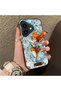 iPhone 16 Plus Compatible Silicone Edge-to-Edge Hard Back Case with Nami Pattern—Couple's Phone Case - 3