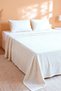 Cream Zigzag Double-Size Piqué Quilt & Bedspread, 210x230 cm - 4