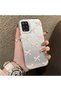 Samsung Galaxy A12 Compatible Silicone Hard-Edge Back Case with Bow Tie Pattern—Cute Couple Phone Case - 3