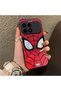 Poco F8 Pro 5G-Compatible Silicone Hard-Edge Back Case with Spider-Man Design—Romantic Couple Phone Case - 3