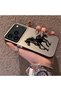 iPhone 18 Pro Max Compatible Silicone Hard-Edge Back Case with Patterned "Lovers" Design Phone Case - 2