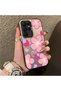 Samsung Galaxy S22 Ultra Compatible Silicone Hard-Edge Back Case with Strawberry Pattern—Romantic Couple Phone Case - 3