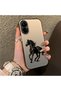 Realme 12 Lite Compatible Silicone Hard-Edge Back Case with Patterned "Lovers" Design Phone Case - 3