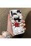 Samsung Galaxy A50 Compatible Silicone Hard-Edge Back Case with Goku Design—Romantic Couple Phone Case - 3