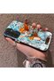 Samsung Galaxy S23 Fe Compatible Silicone Hard-Edge Back Case with "Nami" Pattern—Romantic Couple Phone Case - 2