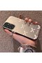 Samsung Galaxy A24 Compatible Silicone Hard-Edge Back Case with Bow Tie Pattern—Romantic Couple Phone Case - 2