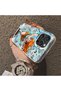 iPhone 16 Pro Compatible Silicone Edge-to-Edge Hard Back Case with Nami Pattern—Lovers' Phone Case - 4