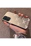 Samsung Galaxy A73 Compatible Silicone Hard-Edge Back Case with Bow Tie Pattern—Romantic Couple Phone Case - 2