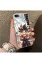 iPhone 8-Compatible Silicone Hard-Edge Back Case with Dragon Ball Design—Cute Couple Phone Case - 3