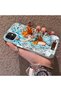 iPhone 11-Compatible Silicone Hard-Edge Back Case with Nami Pattern—Lovers' Phone Case - 2