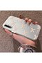 Samsung Galaxy A50 Compatible Silicone Hard-Edge Back Case with Bow Tie Pattern—Romantic Couple Phone Case - 2
